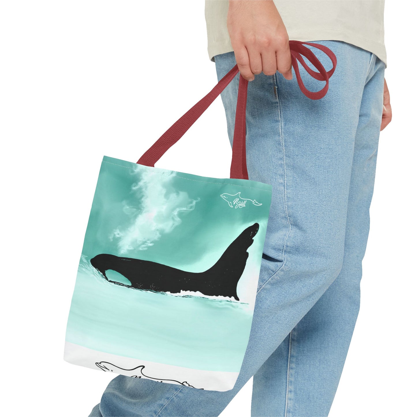 Orca Chainsaw Orca Tote Bag (AOP)