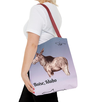 Boise Idaho Moose Tote Bag (AOP)