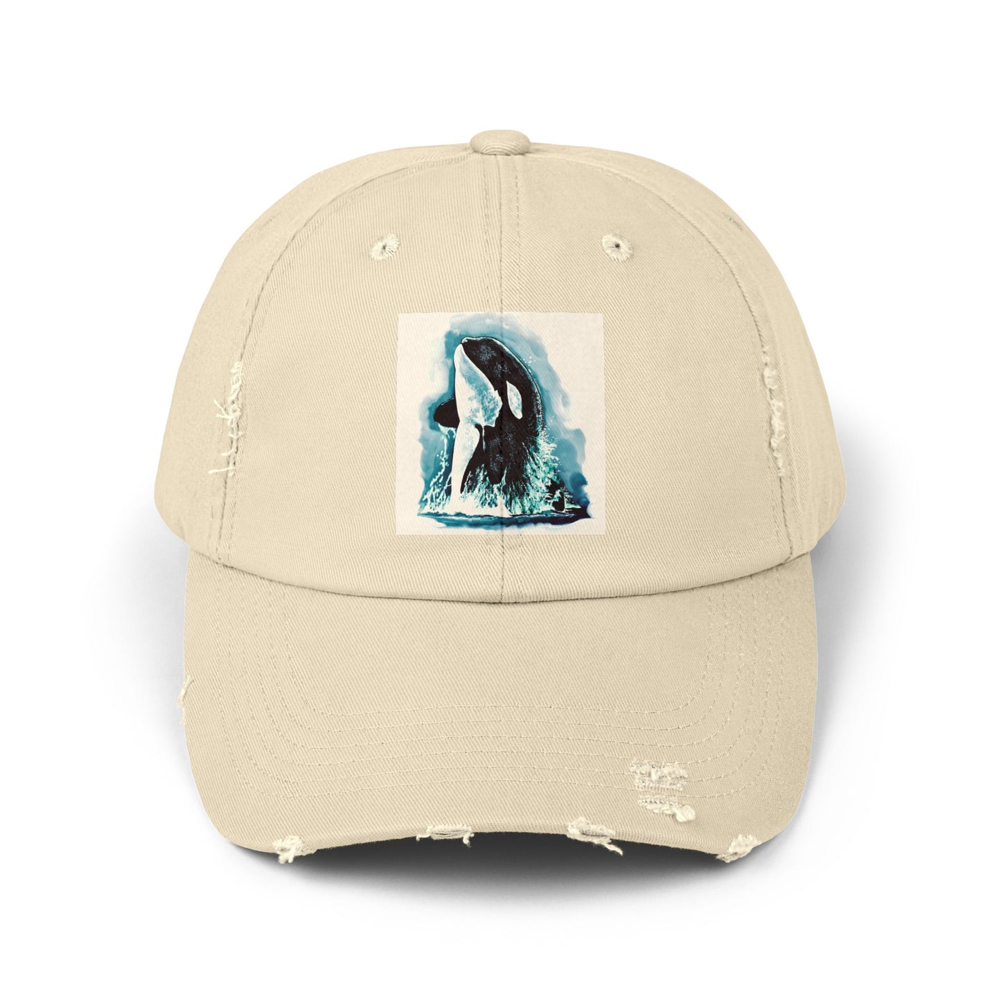 Orca Unisex Distressed Cap