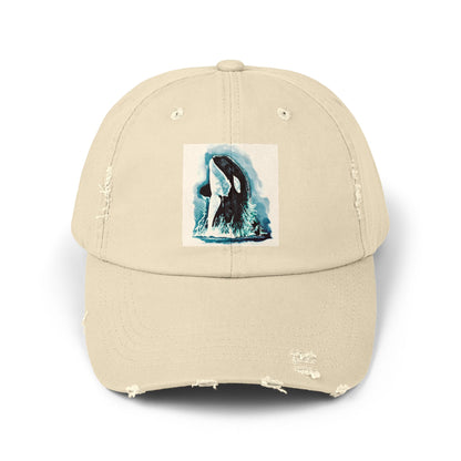 Orca Unisex Distressed Cap