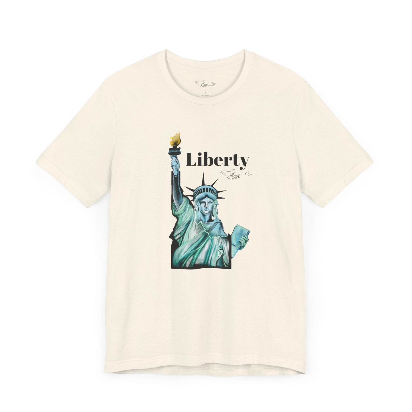 Idaho Statue of Liberty Unisex Jersey Short Sleeve Tee