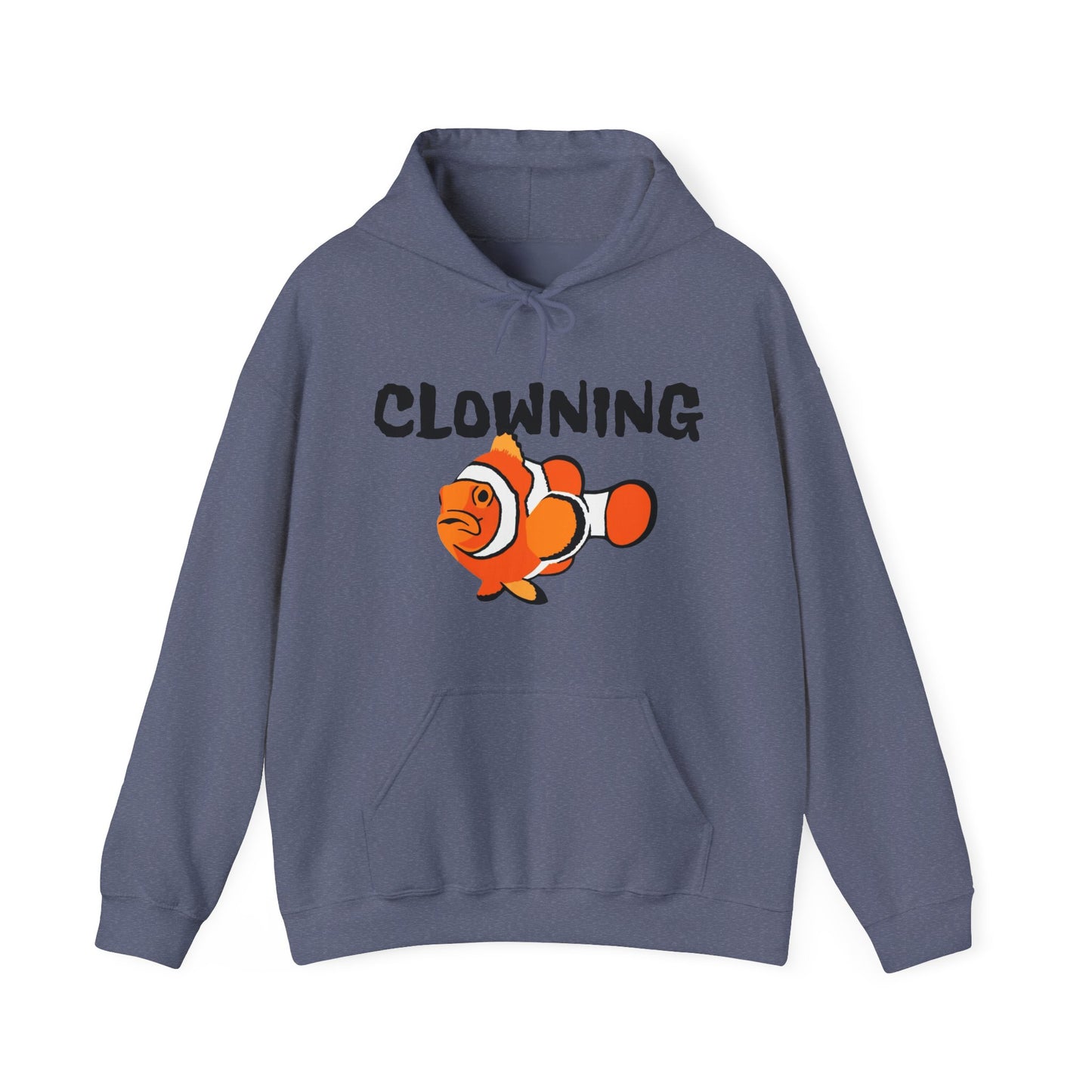Clowning Clown Fish Unisex Heavy Blend™ Hooded Sweatshirt