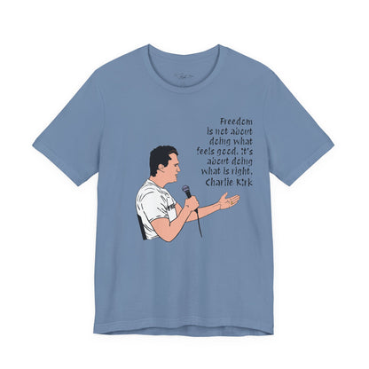Charlie Unisex Jersey Short Sleeve Tee