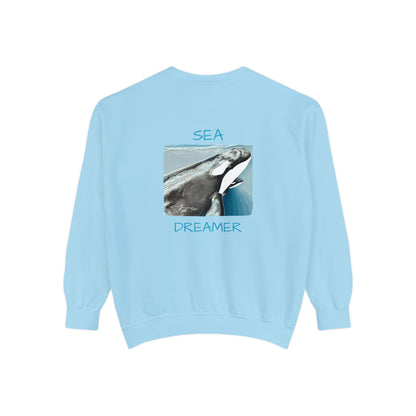 Orca Unisex Garment-Dyed Sweatshirt