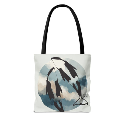 Orcas World Tote Bag (AOP)