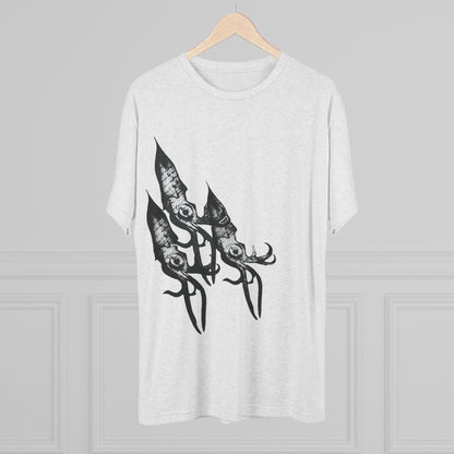 Squid Unisex Tri-Blend Crew Tee