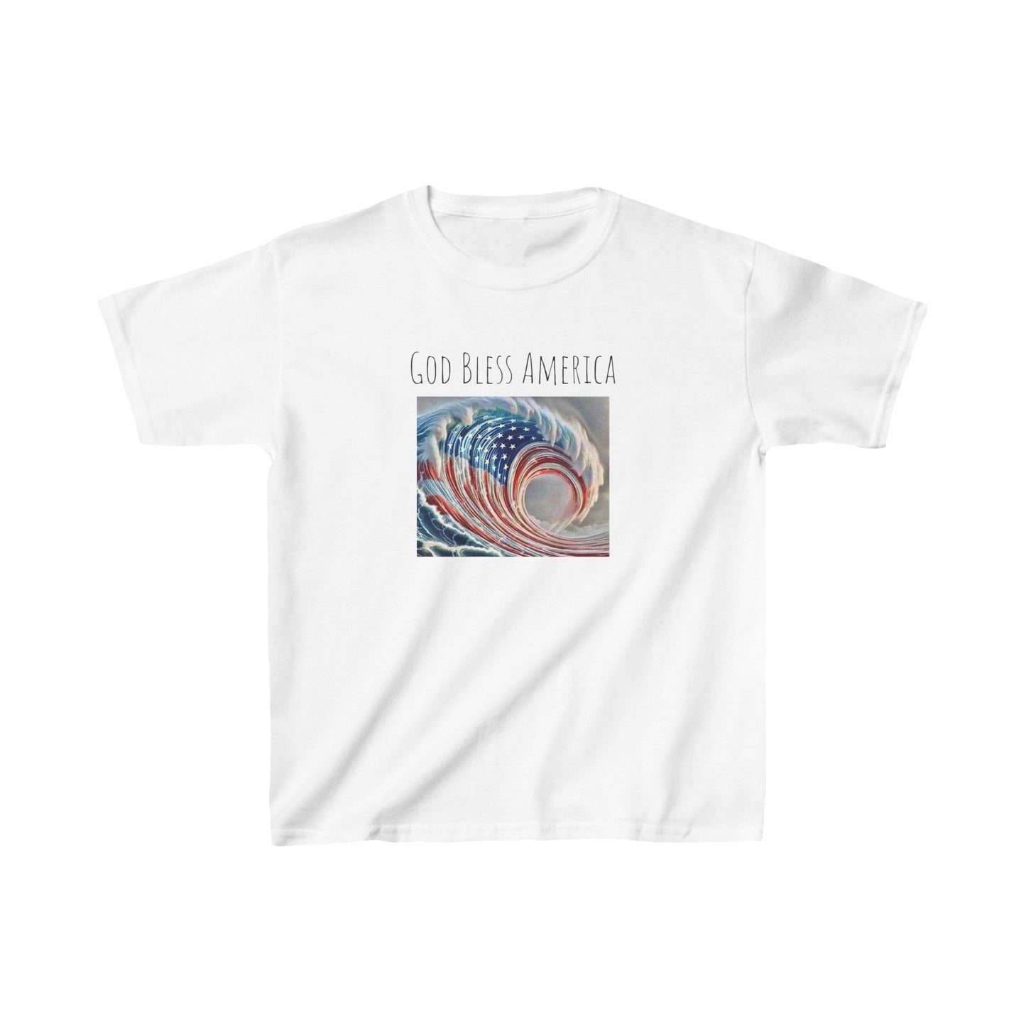 God Bless America Kids Heavy Cotton™ Tee