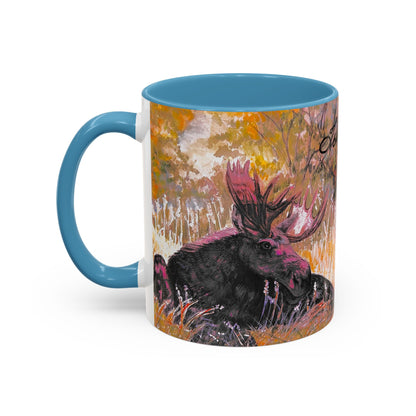 Moose Accent Coffee Mug 11oz