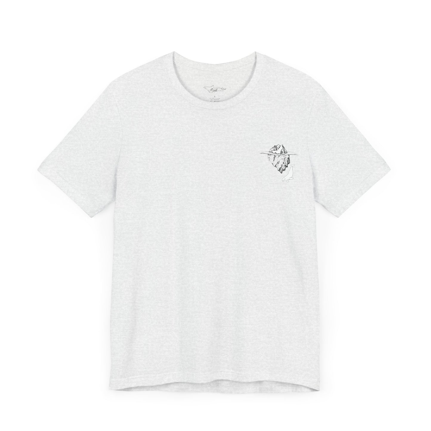 Beluga Whale Quarter Logo Unisex Jersey Short Sleeve Tee