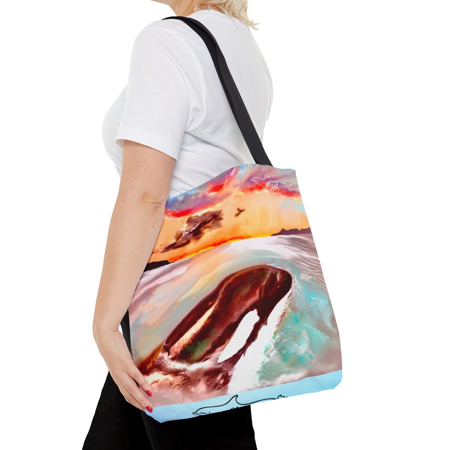 Tokitae Orca Tote Bag (AOP)