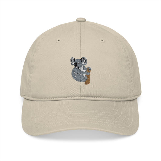 Koala Organic Baseball Cap (Embroidery)