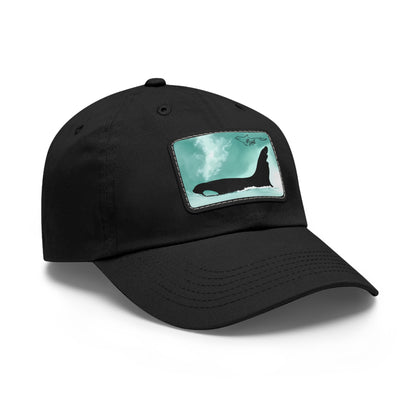 Chainsaw Orca Hat with Leather Patch (Rectangle)