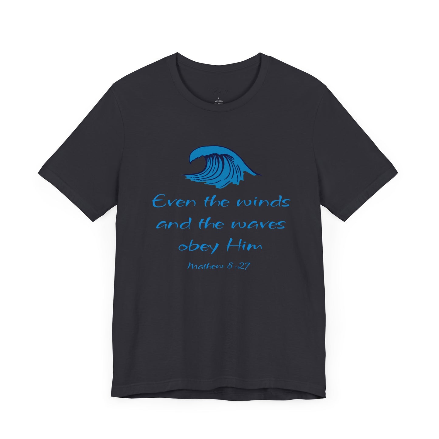 Mathew 8:27 Jersey Short Sleeve Tee