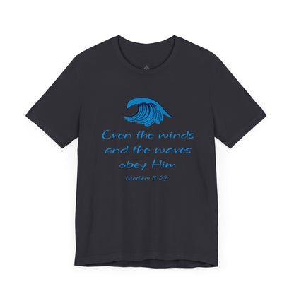 Mathew 8:27 Jersey Short Sleeve Tee