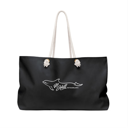 Mako Shark Black Weekender Bag