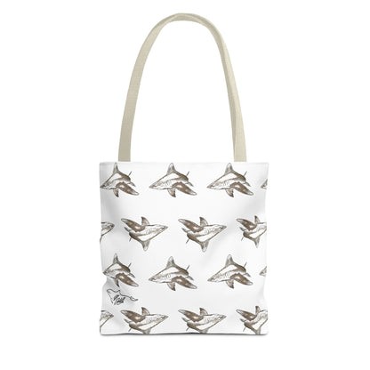 Oceanic Reef Shark Tote Bag (AOP)