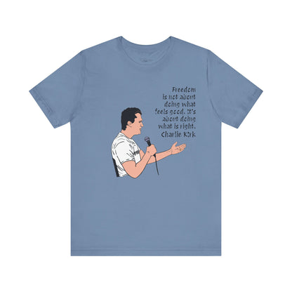 Charlie Unisex Jersey Short Sleeve Tee