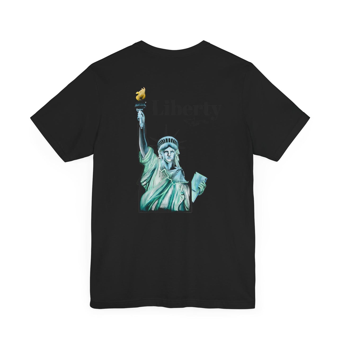 Idaho Statue of Liberty Unisex Jersey Short Sleeve Tee