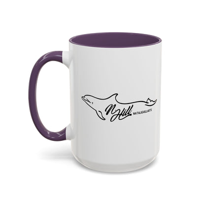 This Little Piggy needs a nap Accent Coffee Mug (11, 15oz)