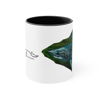 Mako Shark Accent Coffee Mug, 11oz