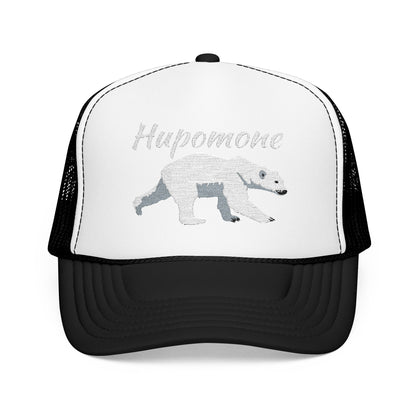 Hupomone Polar Bear Foam Trucker Hat (Embroidery)