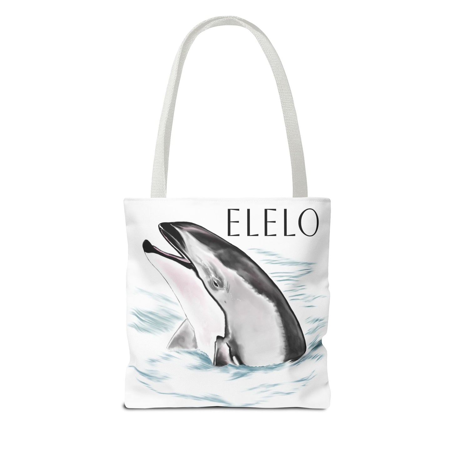 Elelo Pacific White Sided Dolphin Tote Bag (AOP)