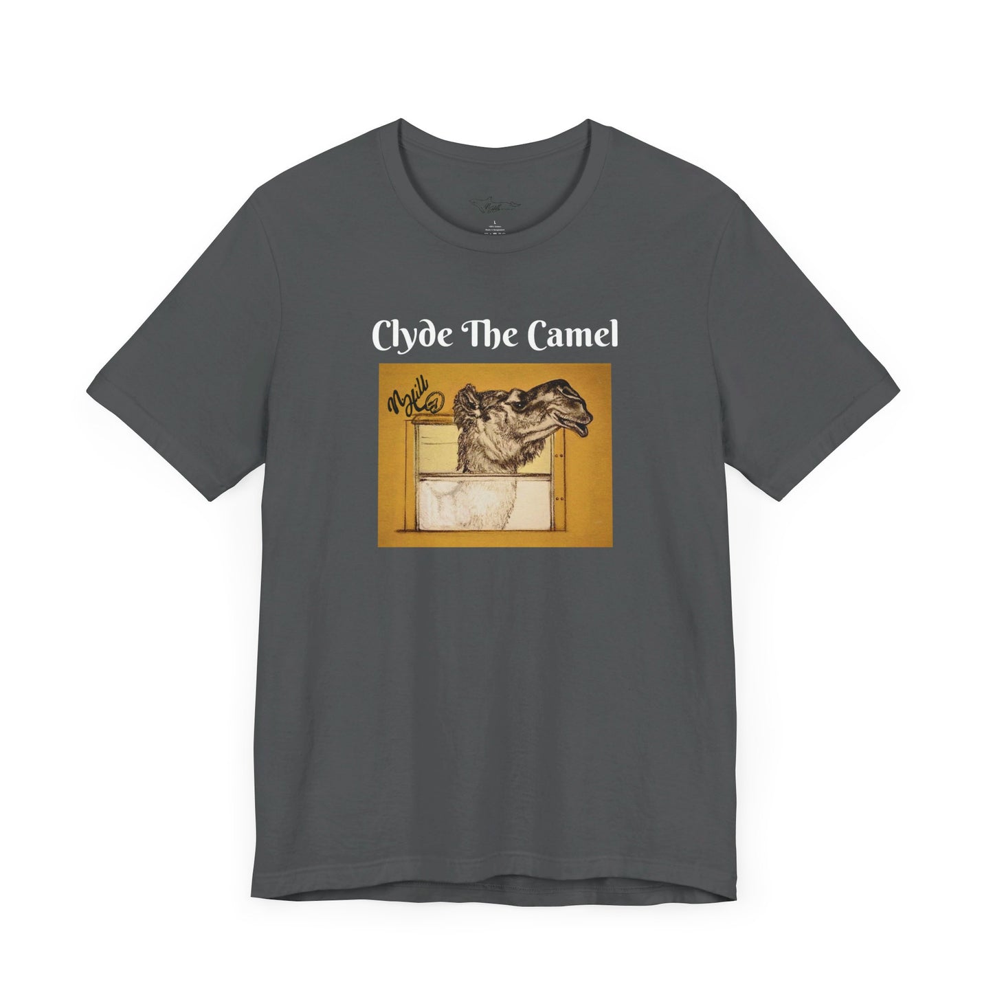 Clyde the Camel Unisex Jersey Short Sleeve Tee