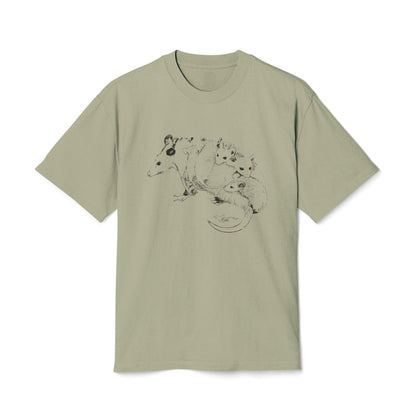 Opossum Unisex Heavy Faded Tee