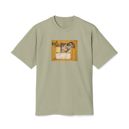 Bussin Clyde The Camel Unisex Heavy Faded Tee