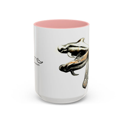 Pilot Whale Accent Coffee Mug, 15oz