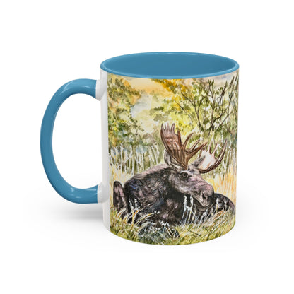 Moose Accent Coffee Mug 11oz