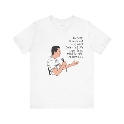 Charlie Unisex Jersey Short Sleeve Tee