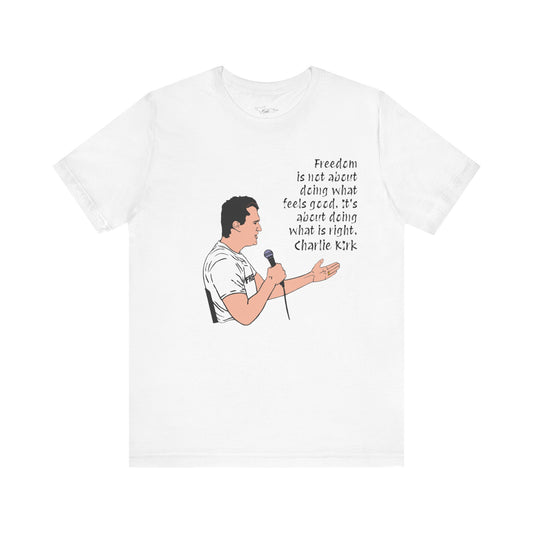Charlie Unisex Jersey Short Sleeve Tee