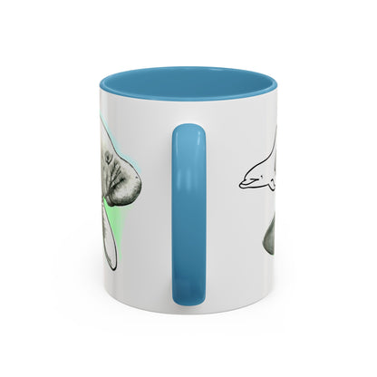 Manatee Accent Coffee Mug (11, 15oz)