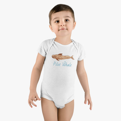 Pilot Whale Onesie® Organic Baby Bodysuit