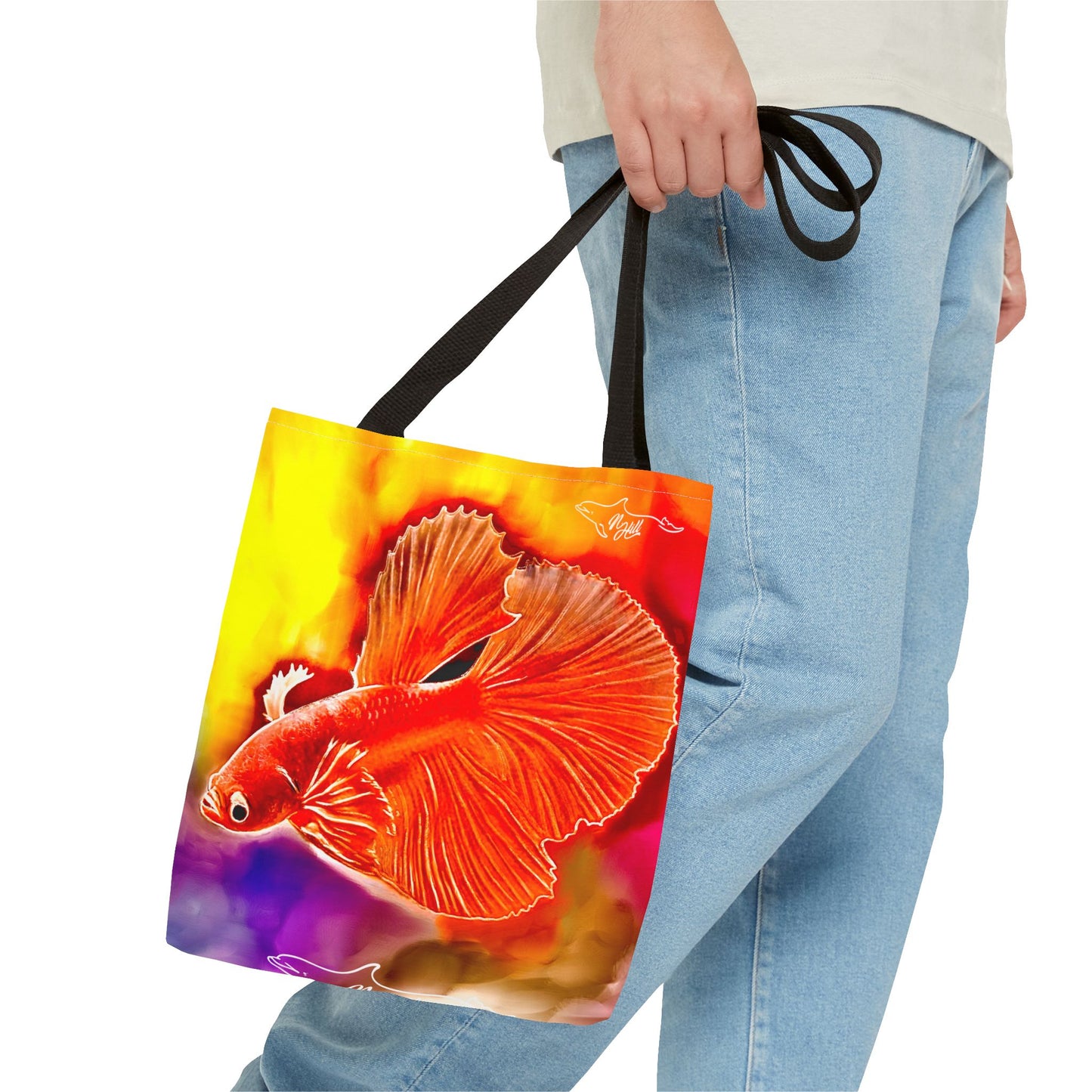 Betta Fish Tote Bag (AOP)