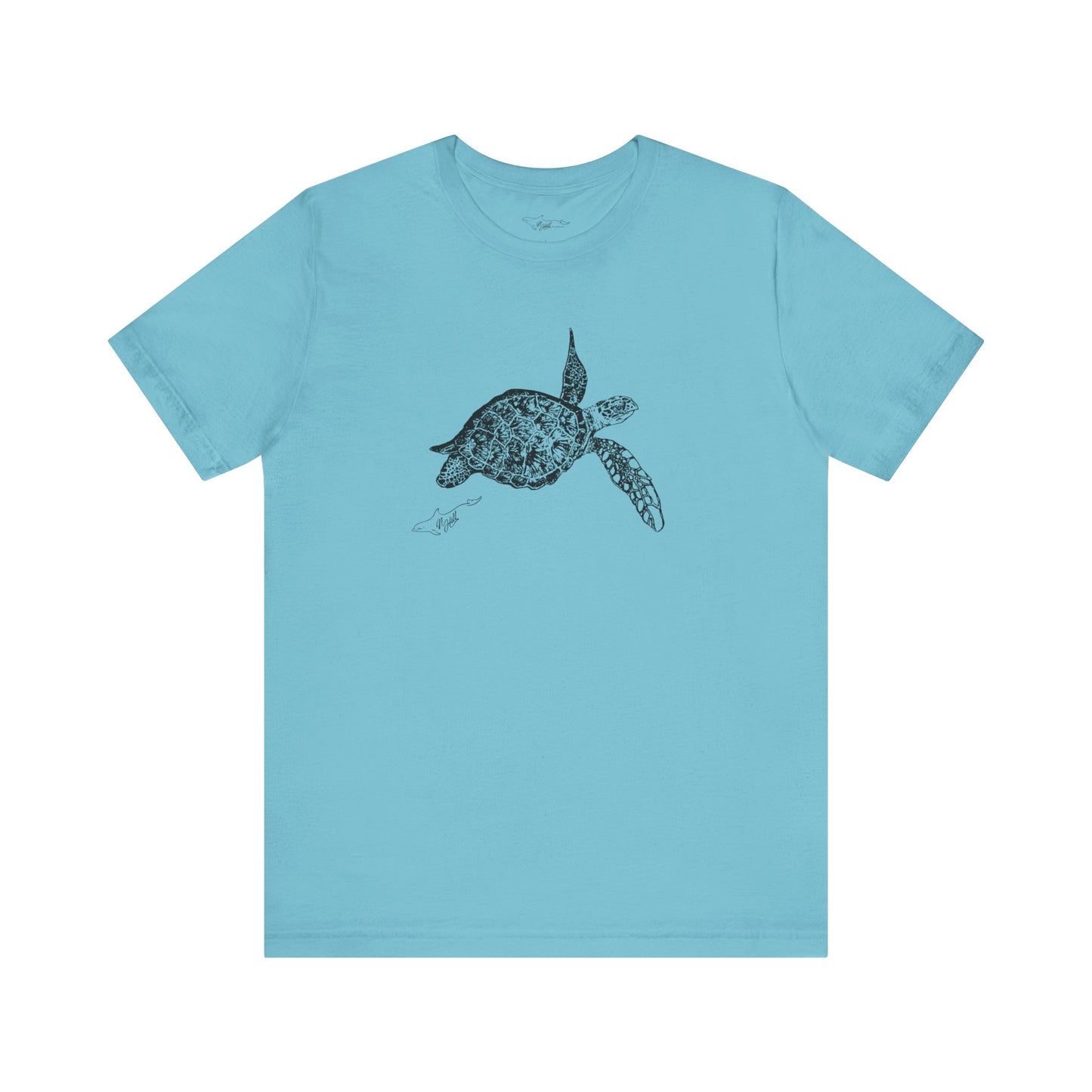 Sea Turtle Unisex Jersey Short Sleeve Tee