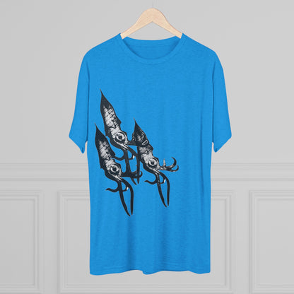 Squid Unisex Tri-Blend Crew Tee