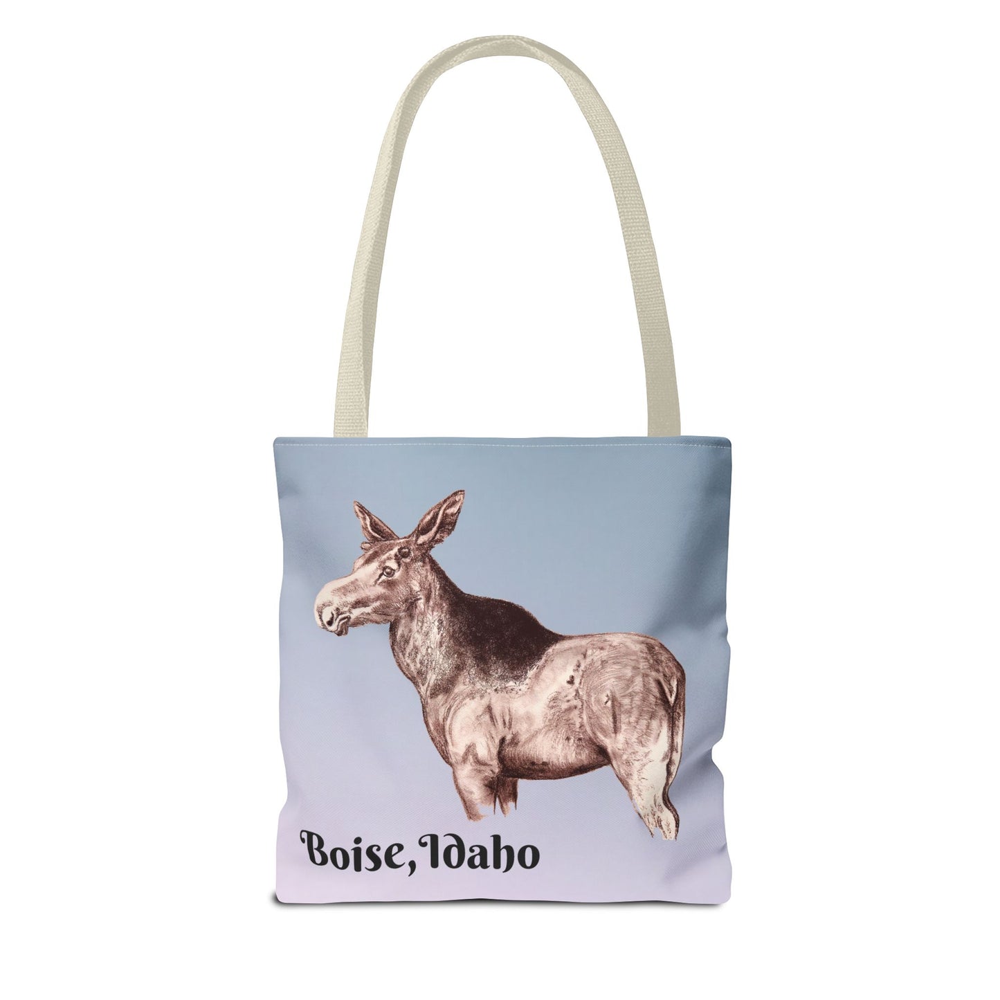 Boise Idaho Moose Tote Bag (AOP)