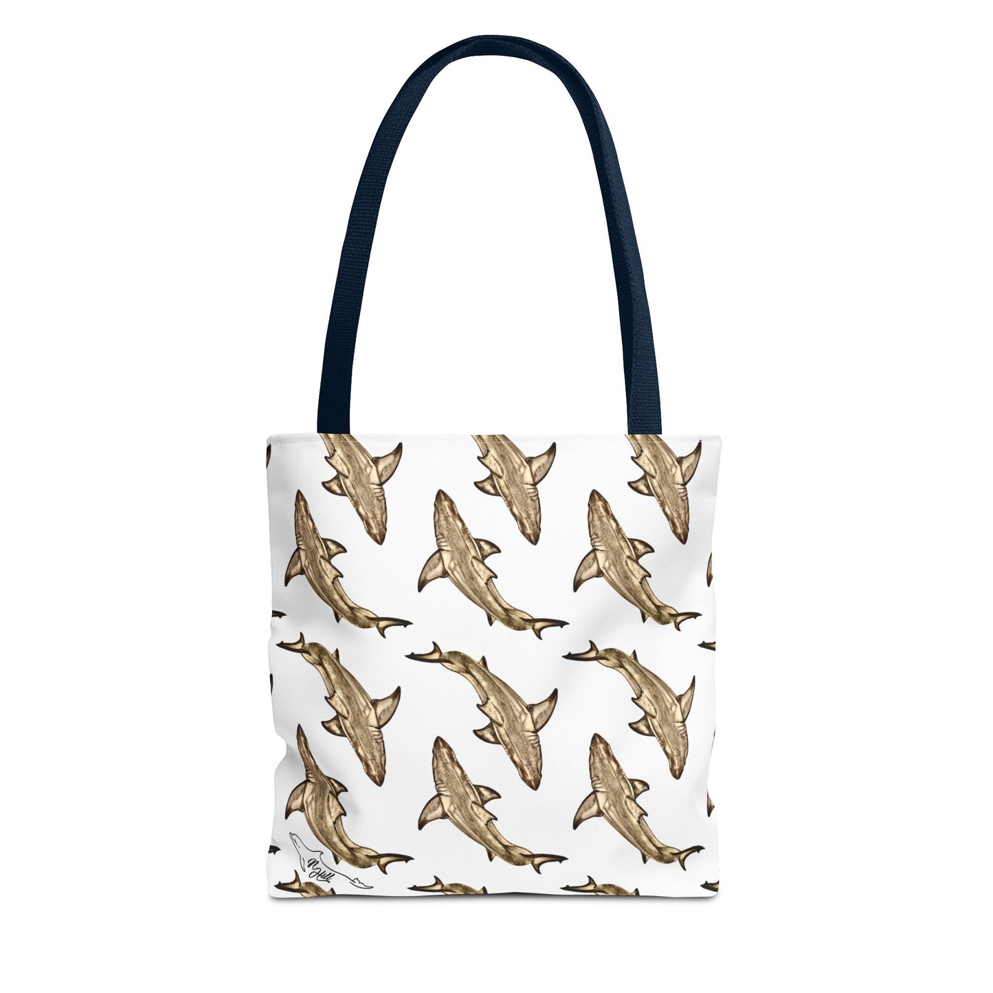 Great White Shark Tote Bag (AOP)