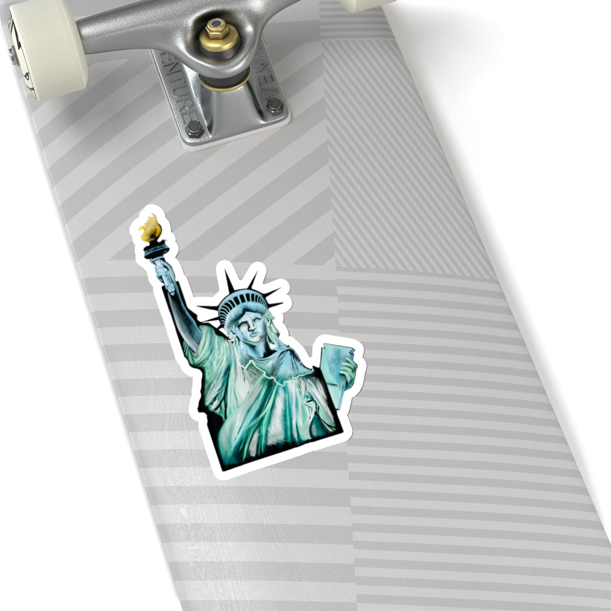 Idaho Statue of Liberty Kiss-Cut Stickers