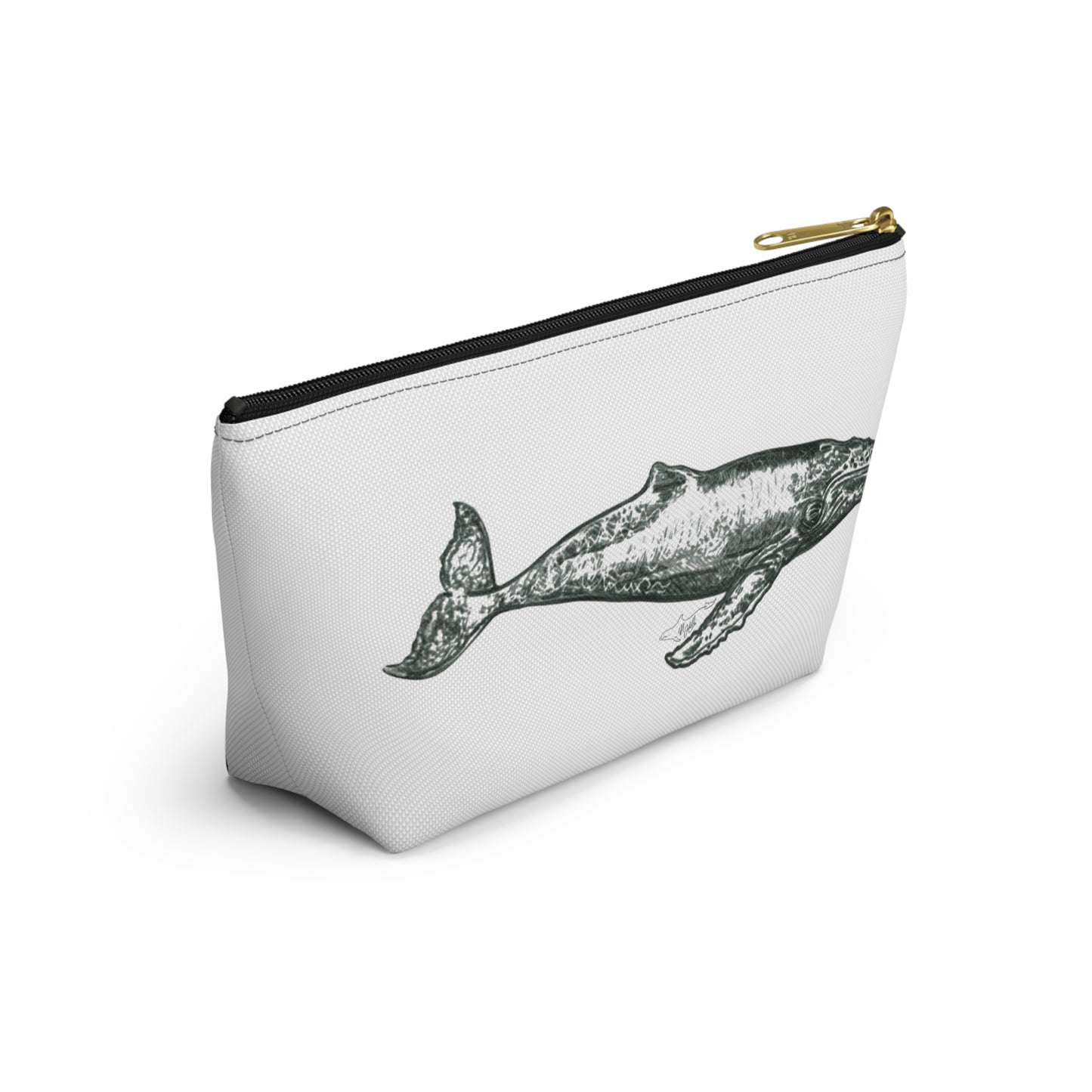 Humpback Whale Accessory Pouch w T-bottom