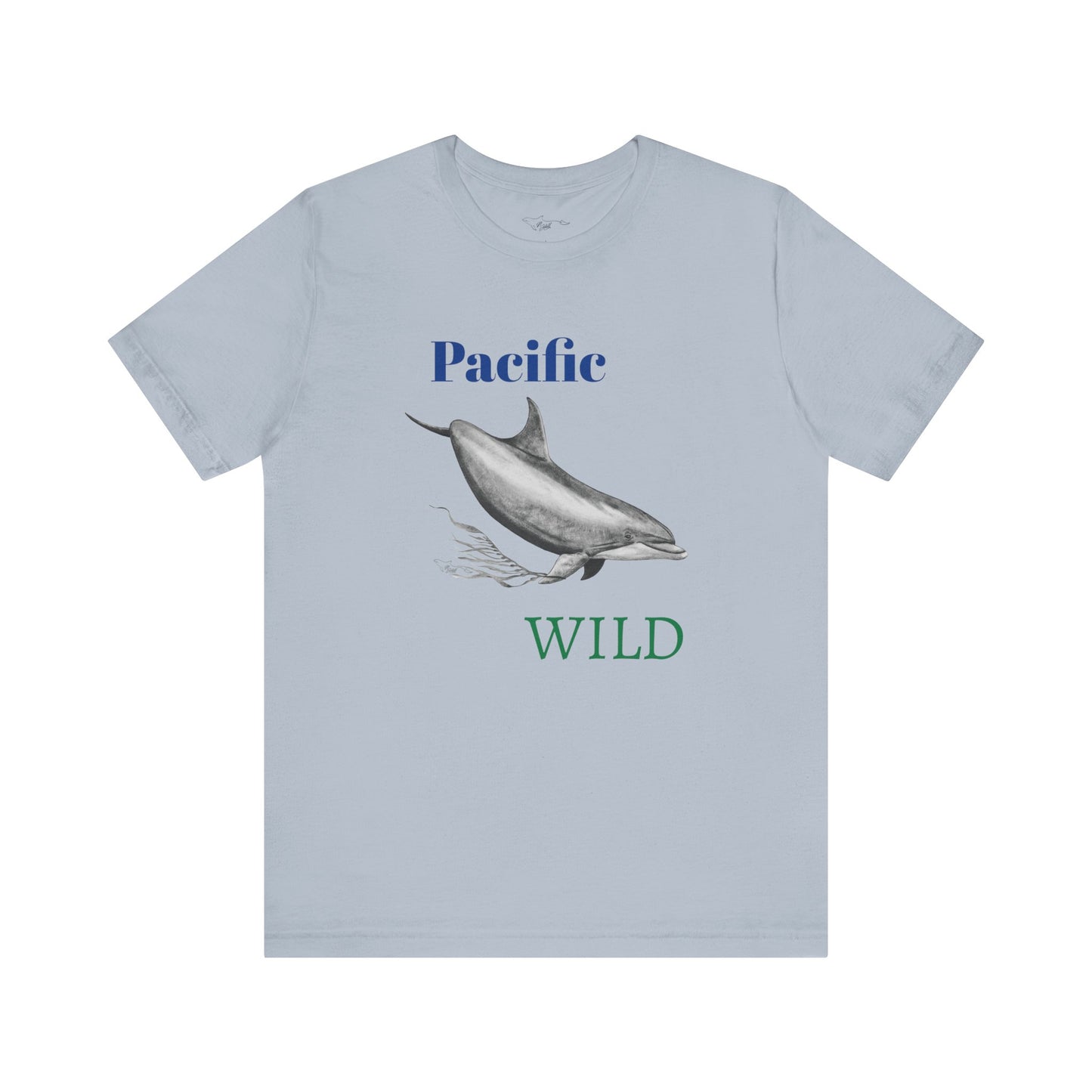 Pacific Wild Dolphin Unisex Jersey Short Sleeve Tee