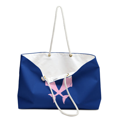 Breast Cancer Research Pink Dolphin Weekender Bag