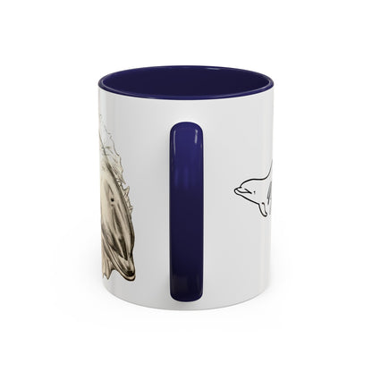 Kekaimalu Wholphin Accent Coffee Mug (11, 15oz)