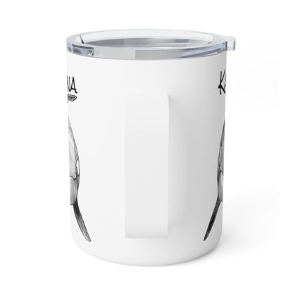 Katina Orca Whale Insulated Coffee Mug, 10oz