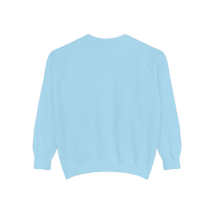 Strength in the Huddle Adelie Penguin Unisex Garment-Dyed Sweatshirt