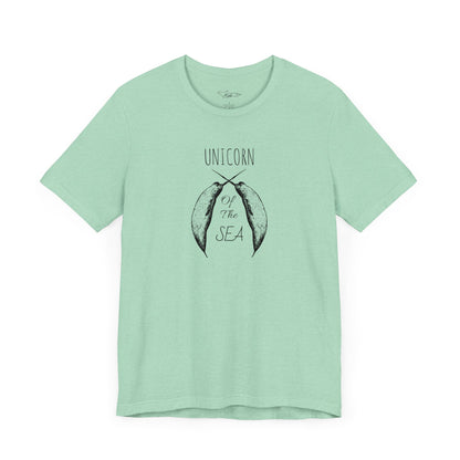 Unicorn of the Sea Unisex Jersey Short Sleeve Tee