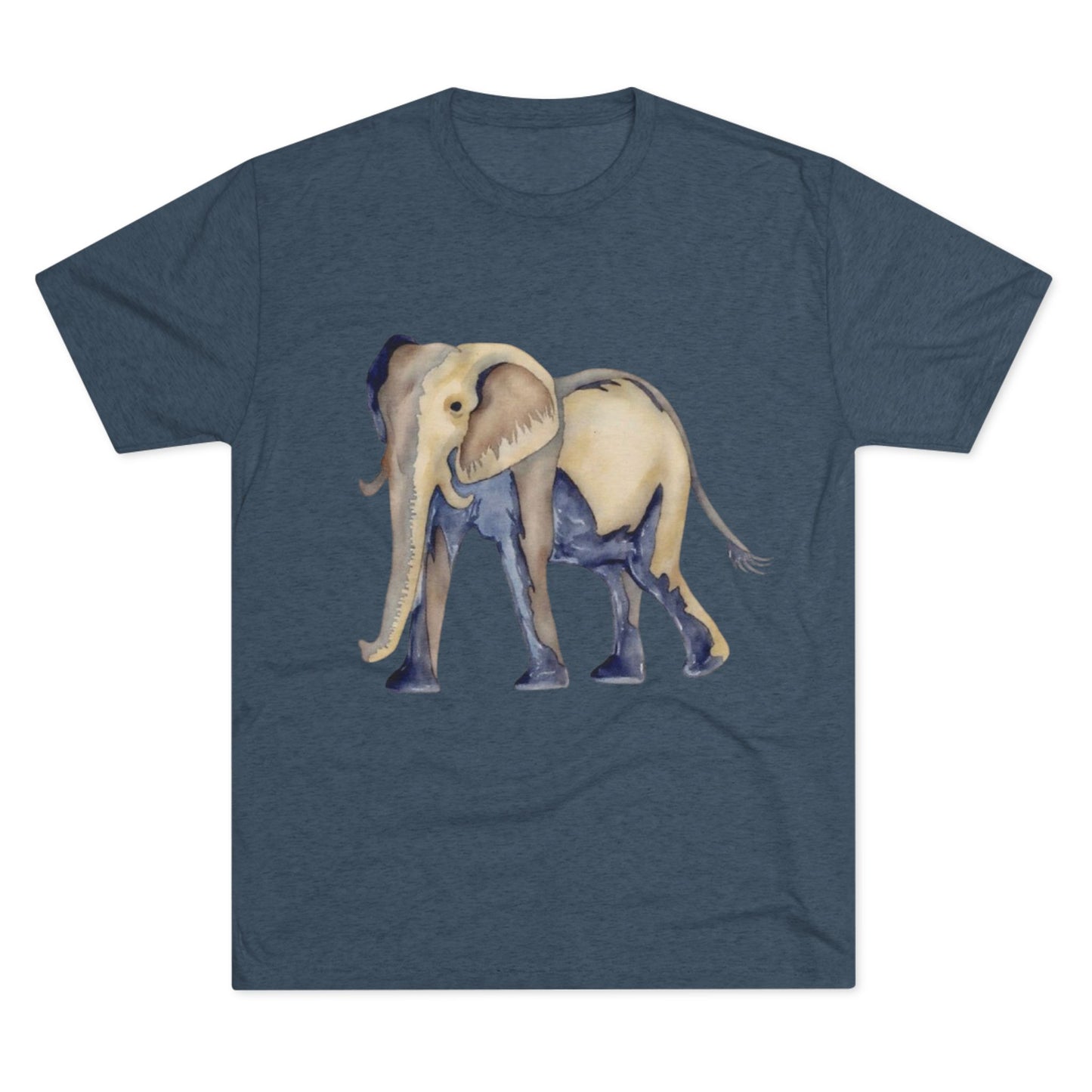 Elephant Unisex Tri-Blend Crew Tee