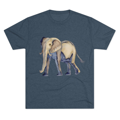 Elephant Unisex Tri-Blend Crew Tee